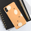 Abstract Polka Dot Tough Phone Case - Durable Protective Cover for Stylish Communication