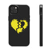 Broken Heart Tough Phone Case - Durable Design for Trendsetters