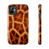 Animal Print Tough Phone Case - Giraffe Inspired Design