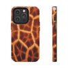 Animal Print Tough Phone Case - Giraffe Inspired Design