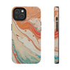 Artistic Tough Phone Cases – Colorful Abstract Marble Design