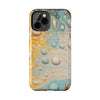 Artistic Marble Tough Phone Case - Stylish and Durable Protection