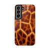 Animal Print Tough Phone Case - Giraffe Inspired Design