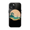 Tough Phone Case - Serene Sailing Sunset Design