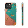 Stylish Tough Phone Cases with Elegant Geometric Design