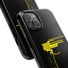 Tough Phone Case - Stylish Gun Design for Protection & Style