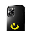 Mystic Eye Tough Phone Case - Durable Black Protector for Trendsetters