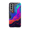 Vibrant Abstract Tough Phone Cases - Shockproof Protection with Colorful Design