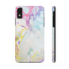 Colorful Marble Tough Phone Case - Durable and Stylish Protection