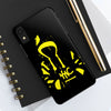 Tough Phone Cases - Durable Protection with Edgy Yellow Design