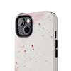 Artistic Tough Phone Cases - Vibrant Watercolor Splash Design