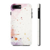 Artistic Tough Phone Cases - Vibrant Watercolor Splash Design