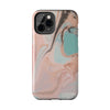 Artistic Marble Tough Phone Case - Stylish & Durable Protection