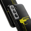 Tough Phone Case - Stylish Gun Design for Protection & Style