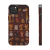 Colorful Animal-Inspired Tough Phone Case - Durable Protection for Animal Lovers