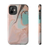 Artistic Marble Tough Phone Case - Stylish & Durable Protection