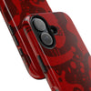 Bold Red Abstract Tough Phone Case - Durable & Unique Protection