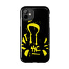 Tough Phone Cases - Durable Protection with Edgy Yellow Design