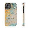 Artistic Marble Tough Phone Case - Stylish and Durable Protection