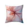 Blossoming Floral Square Pillow - Soft Home Decor Cushion for Relaxation & Comfort