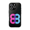 Bold Number 88 Tough Phone Case - Durable Protection with Vibrant Design