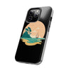 Tough Phone Case - Serene Sailing Sunset Design