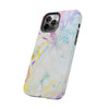 Colorful Marble Tough Phone Case - Durable and Stylish Protection