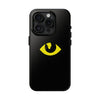 Mystic Eye Tough Phone Case - Durable Black Protector for Trendsetters