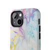 Colorful Marble Tough Phone Case - Durable and Stylish Protection