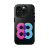 Bold Number 88 Tough Phone Case - Durable Protection with Vibrant Design