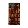 Colorful Animal-Inspired Tough Phone Case - Durable Protection for Animal Lovers