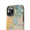 Artistic Marble Tough Phone Case - Stylish and Durable Protection