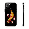 Playful Banana Tough Phone Case - Fun & Durable Protection