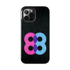 Bold Number 88 Tough Phone Case - Durable Protection with Vibrant Design