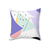 Modern Abstract Square Pillow for Home Decor