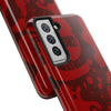 Bold Red Abstract Tough Phone Case - Durable & Unique Protection