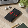 Bold Red Flames Tough Phone Case - Durable Protection for Adventurers