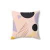 Modern Geometric Accent Pillow - Abstract Design for Cozy Living Spaces