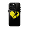 Broken Heart Tough Phone Case - Durable Design for Trendsetters