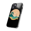 Tough Phone Case - Serene Sailing Sunset Design