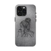 Stylish Tough Phone Cases with Artful Line Drawing - Perfect Gift for Teens and Young Adults