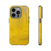 Phone Case Yellow Sculpture Artwork