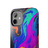 Vibrant Abstract Tough Phone Cases - Shockproof Protection with Colorful Design