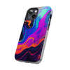 Vibrant Abstract Tough Phone Cases - Shockproof Protection with Colorful Design