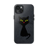 Halloween Black Cat Tough Phone Case