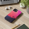 Vibrant Landscape Tough Phone Case - Sunset Design for Adventurers