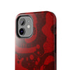 Bold Red Abstract Tough Phone Case - Durable & Unique Protection