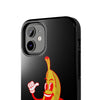 Playful Banana Tough Phone Case - Fun & Durable Protection