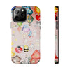 Colorful Kids’ Phone Case – Cute Cartoon Design with Balloons and Animals