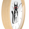 Whimsical Cat Wall Clock - Charming Home Decor for Cat Lovers